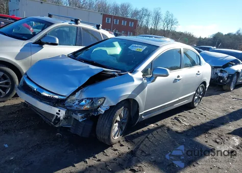 2010 Honda Civic Ex z USA, uszkodzony, nr VIN 19XFA1F80AE012717